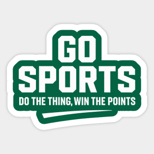 Go Sports Sticker